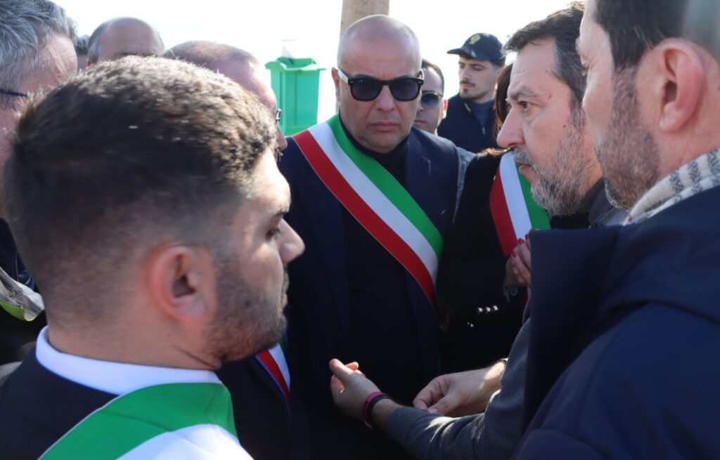 matteo salvini a melito porto salvo