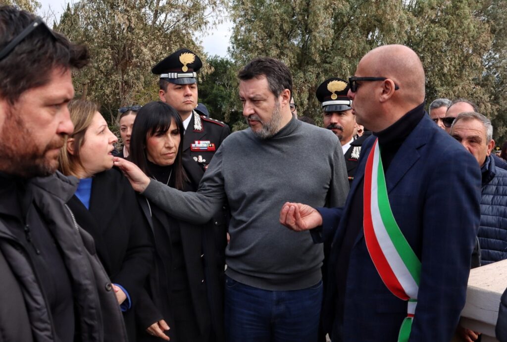 matteo salvini a melito porto salvo