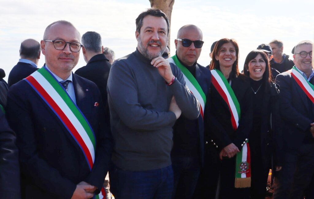 matteo salvini a melito porto salvo