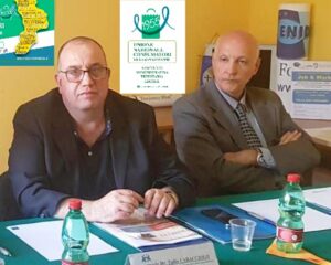 nella foto il dott. Tullio Caracciolo Segretario Regionale e l'Avv. Saverio Cuoco Presidente Regionale UNC Calabria