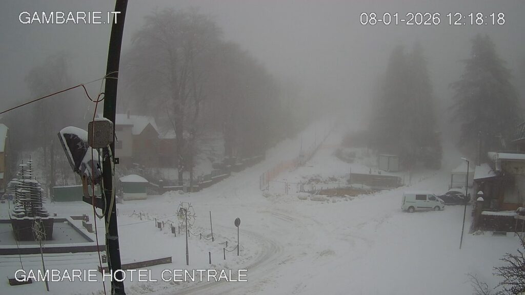 neve gambarie 8 gennaio 2026