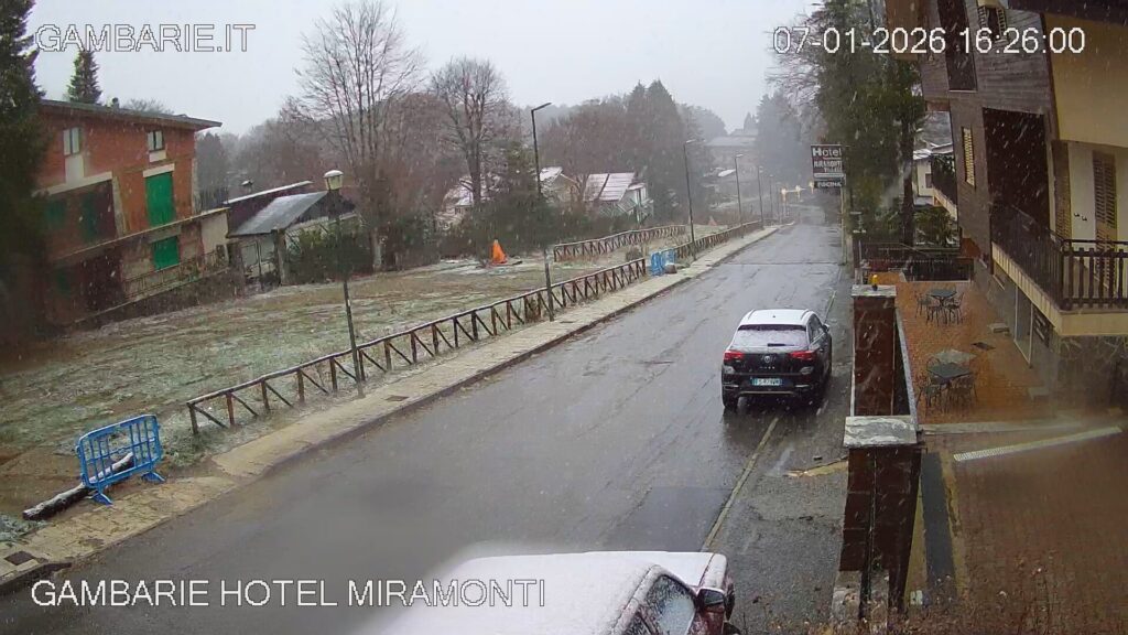 neve gambarie inizio 7 gennaio 2026