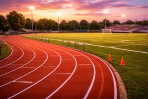pista di atletica impianto sportivo