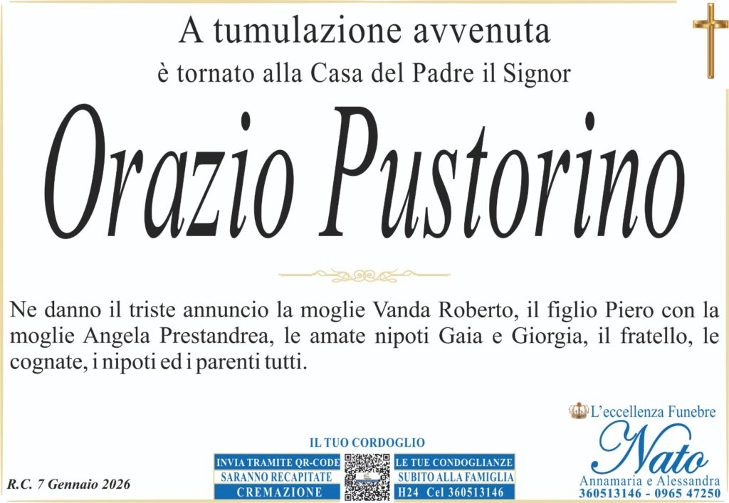 pustorino orazio chiesa