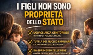 raccolta firme movimento centralità familiare