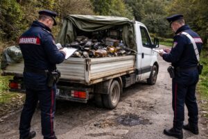 rifiuti pericolosi autocarro