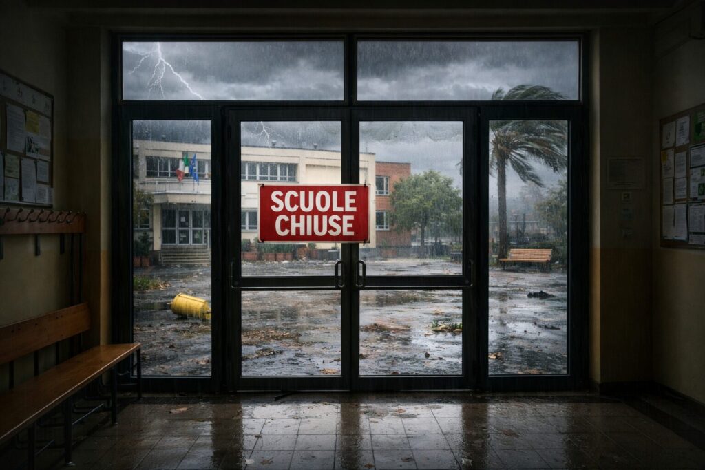scuole chiuse per maltempo