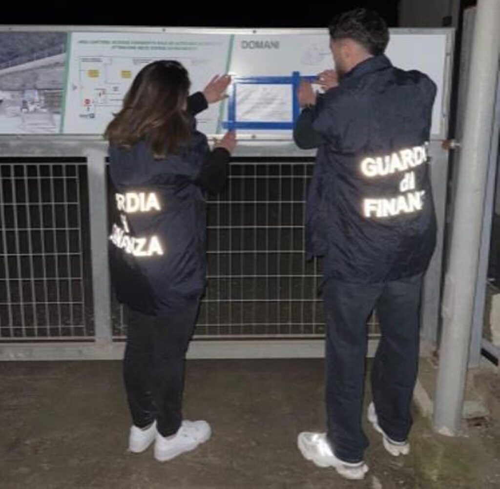 sequestro impianto di lavorazione di rifiuti edili