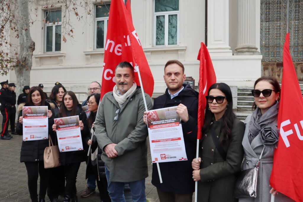 sit in giustizia fp cgil reggio calabria