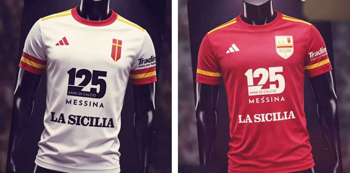 svelate le due maglie dell’acr messina