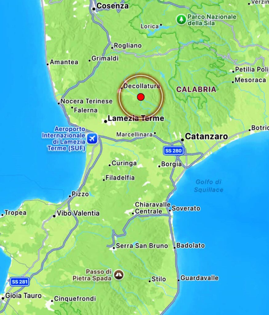 terremoto catanzaro
