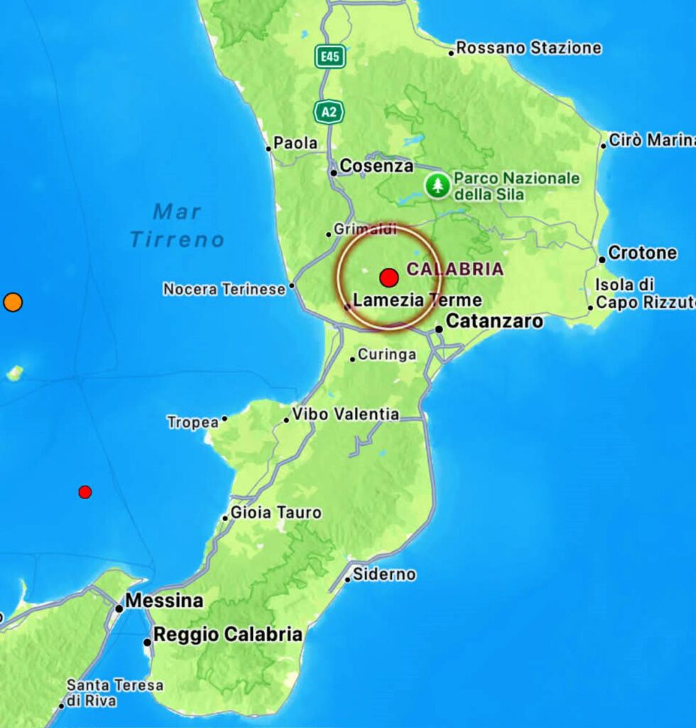 terremoto catanzaro