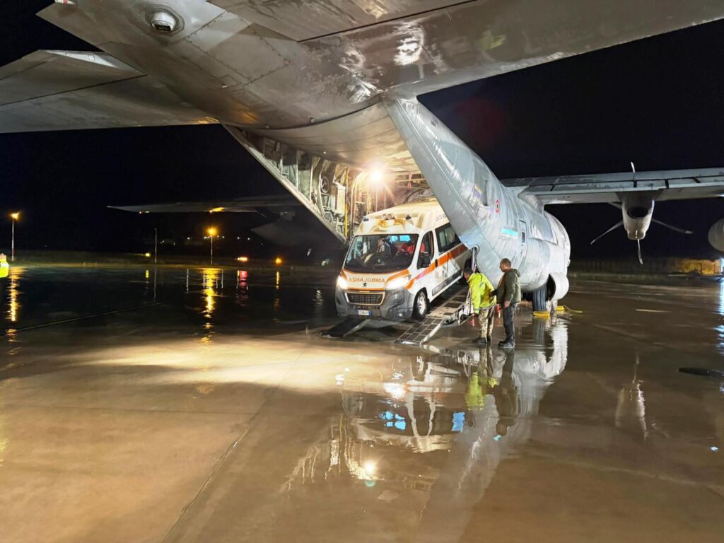 trasporto sanitario d'urgenza