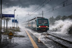 treni maltempo