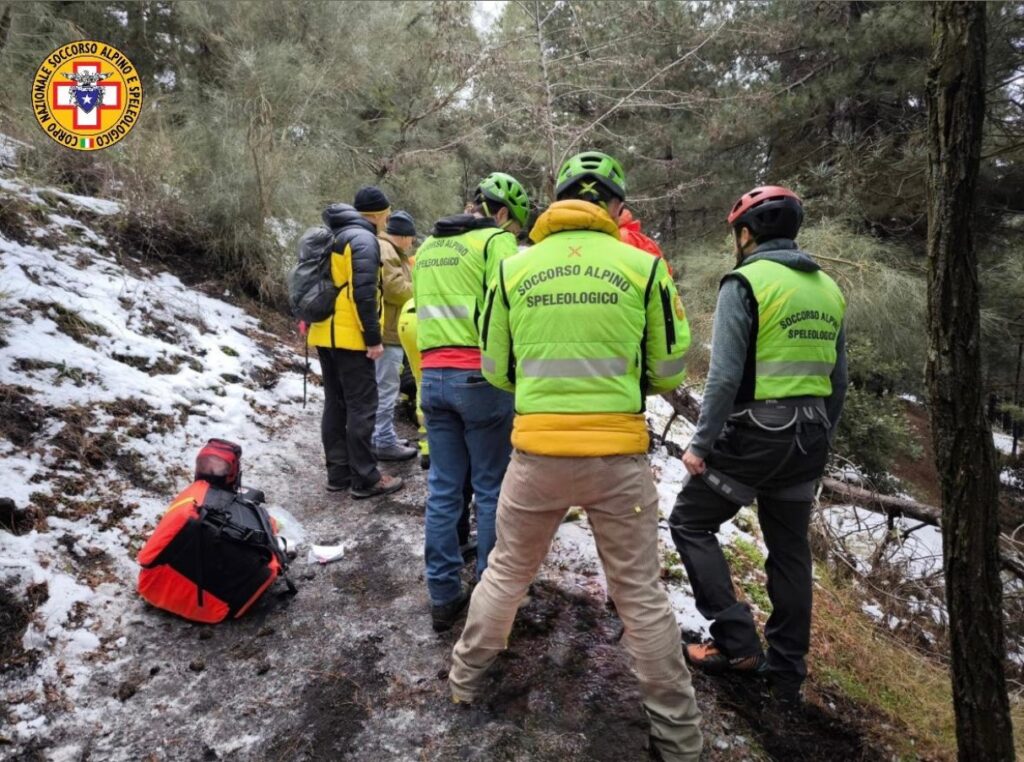 turista muore sull'etna