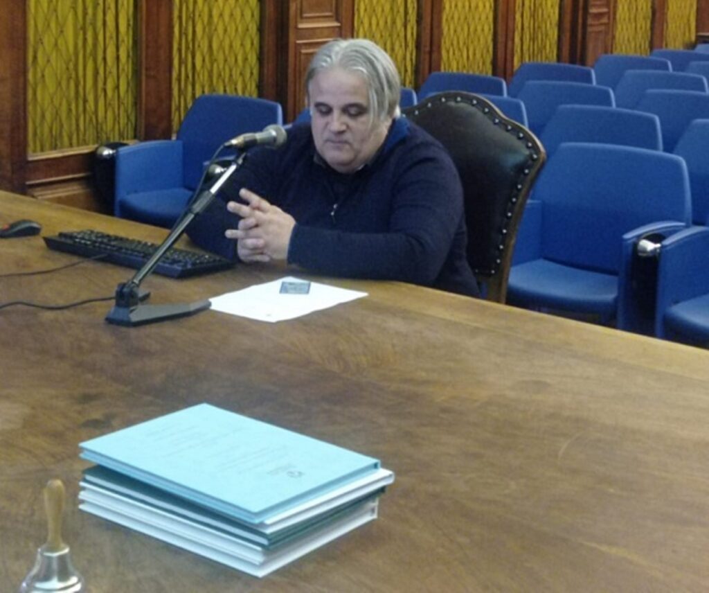 Genova 23feb2026 - Paolo Guido Barbaro mentre illustra la tesi di laurea - numero 11