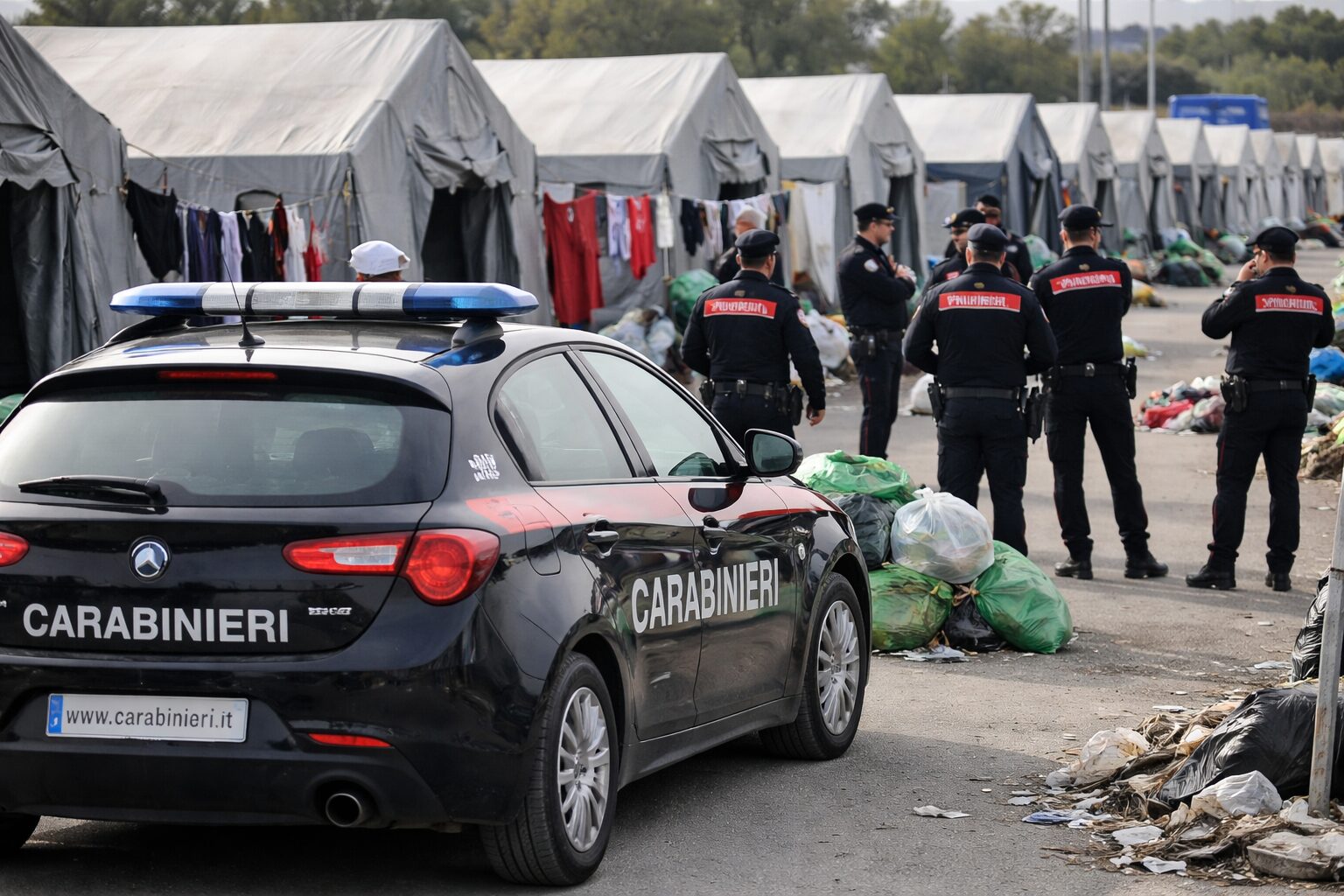 Accoltellamento nella tendopoli di San Ferdinando