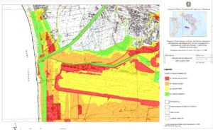 CARTA DEL RISCHIO IDRAULICO LAMEZIA TERME dettaglio SCALA 1_5000 AREA AEROPORTO