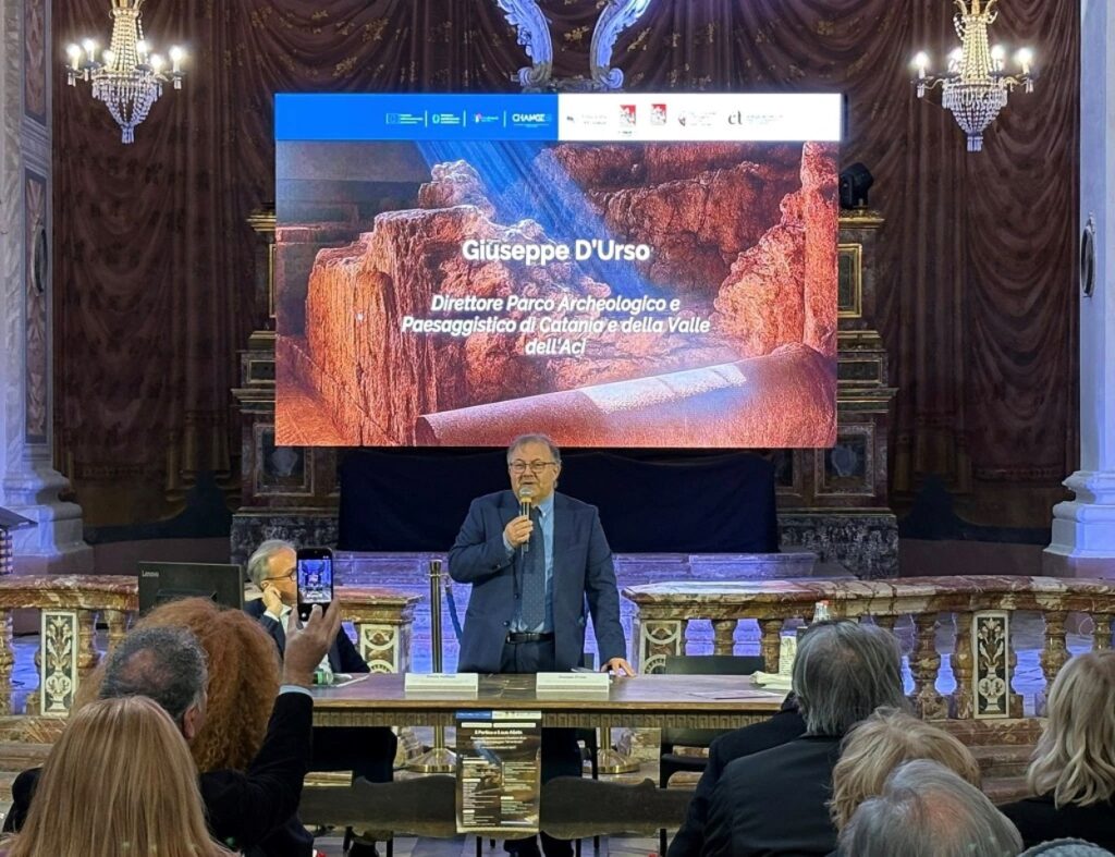 CT_PdA_conferenza, il direttore del Parco Giuseppe D'Urso (ph. Melamedia)