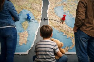 bambino separazione genitori