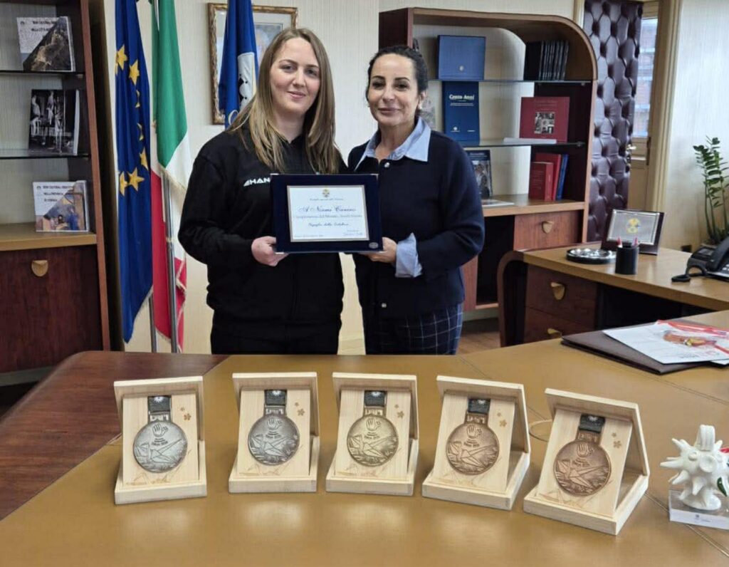 Cirillo Premia atleti paralimpici calabresi