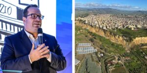 Claudio Durigon e frana Niscemi