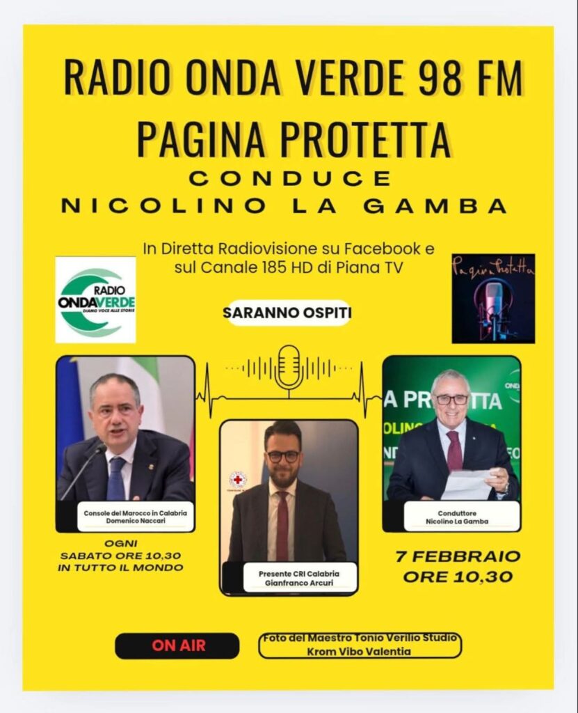 Consolato Onorario del Regno del Marocco per la Regione Calabria e la Croce Rossa Italiana