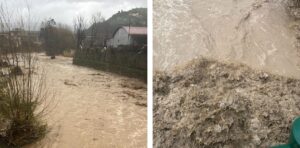 Cosenza allagata per il maltempo