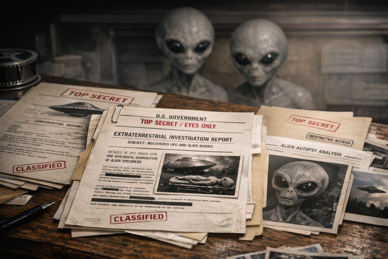 Documenti top secret sugli alieni
