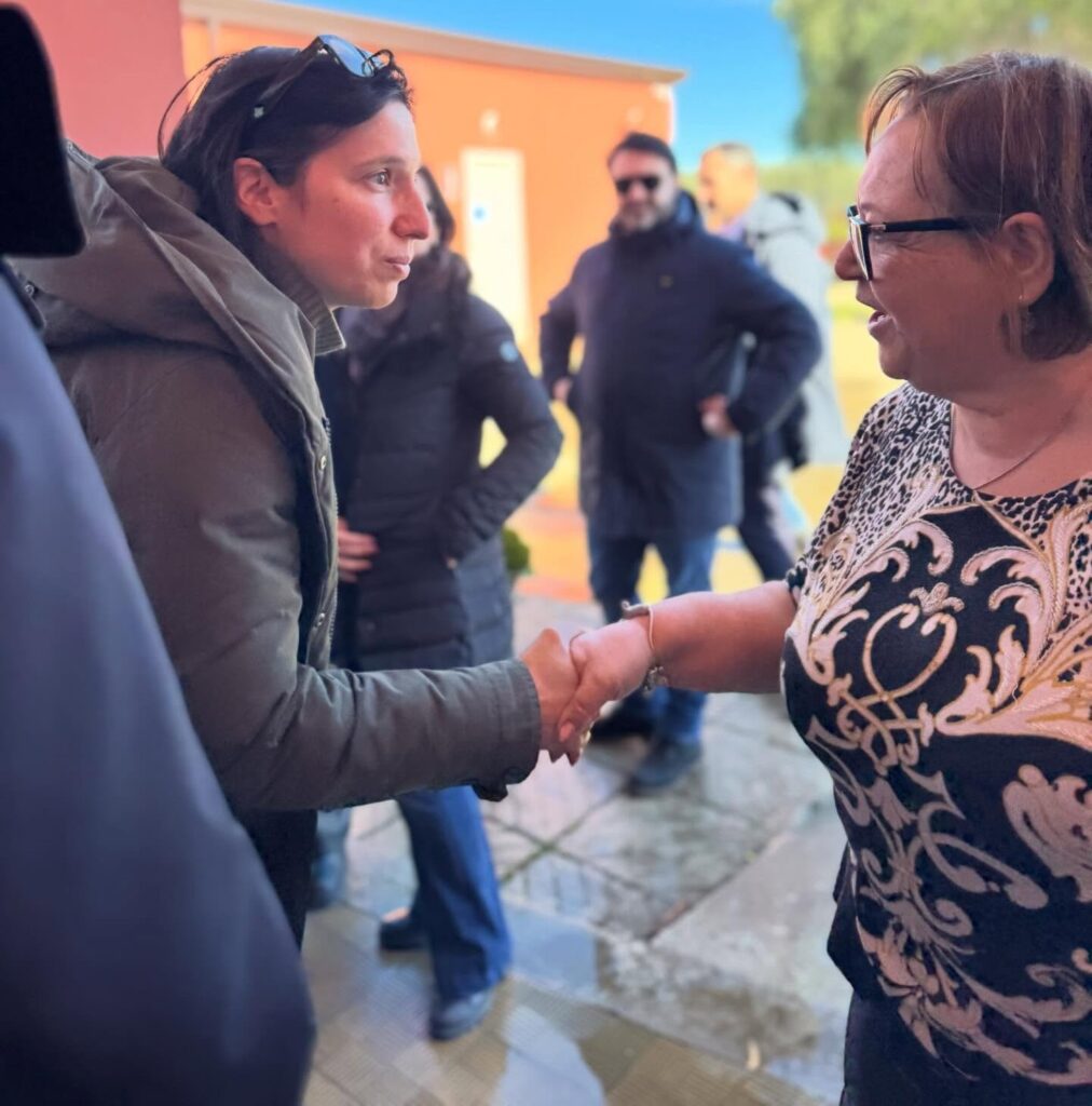Elly Schlein in calabria
