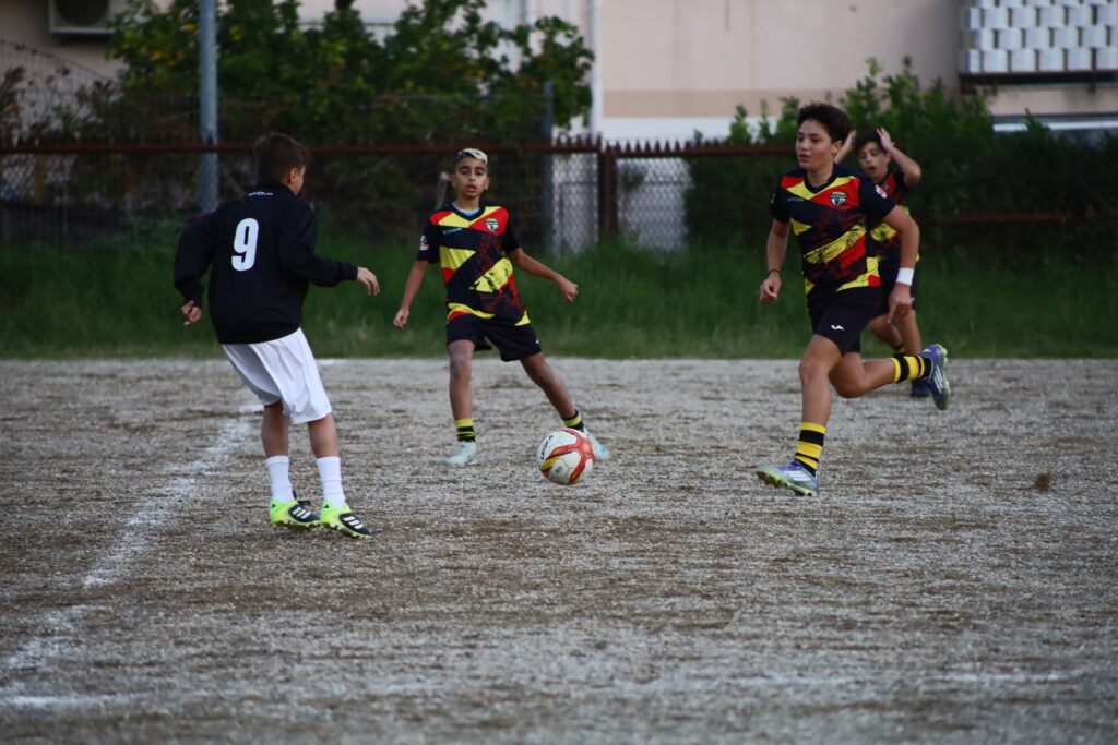 Fase di gioco campionato calcio a 11