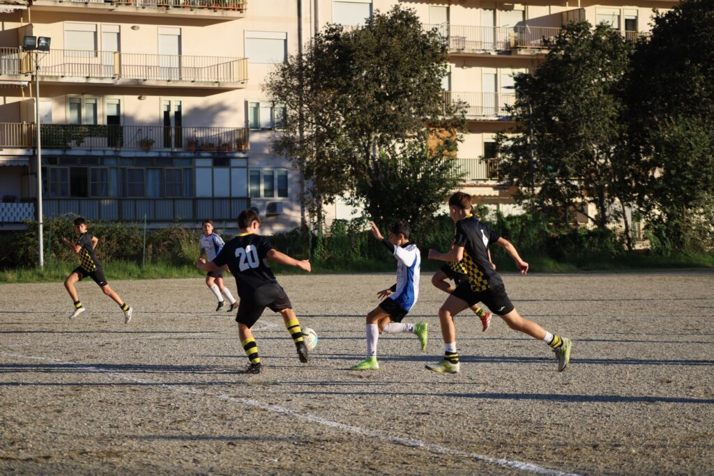 Fase di gioco campionato calcio a 11