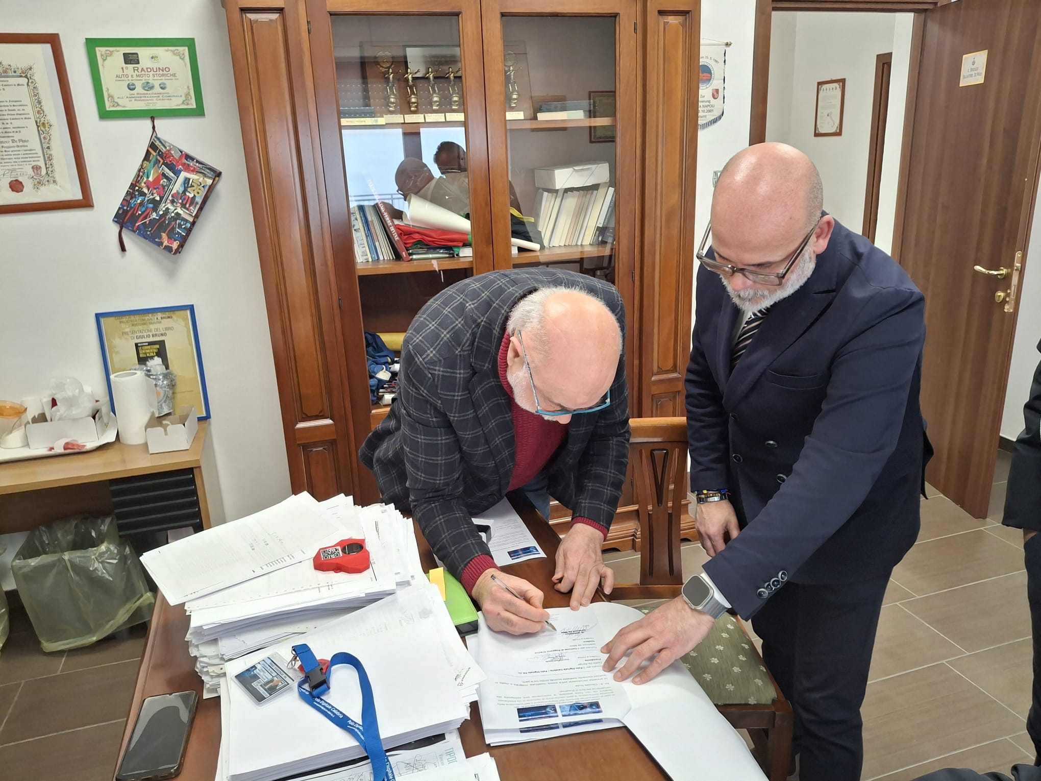 Firma del Protocollo Roggiano Gravia