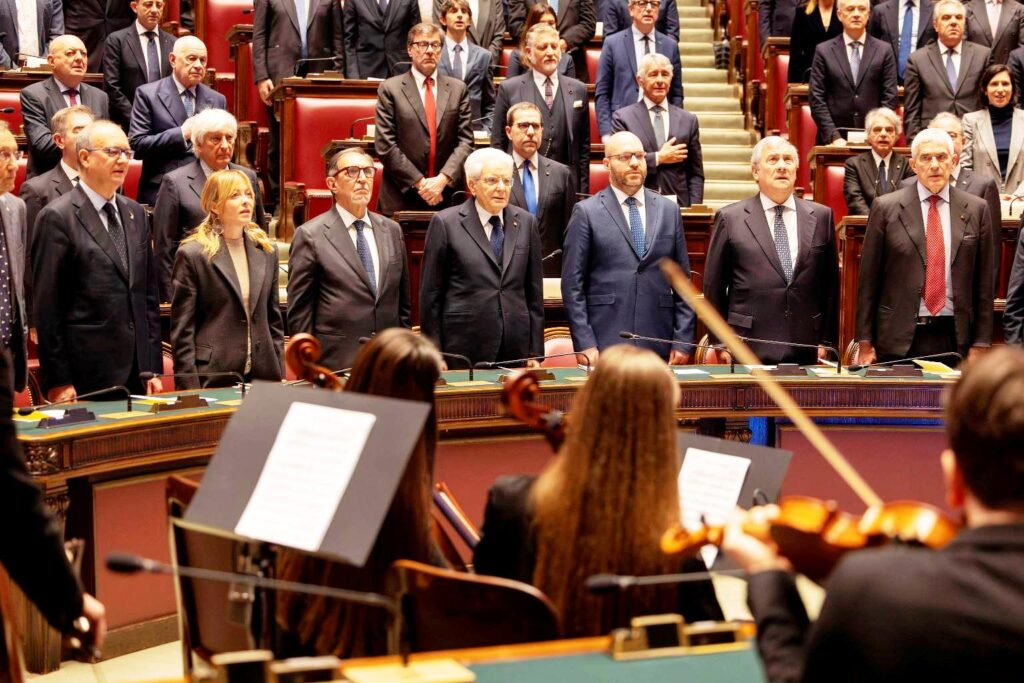 Giorno del ricordo vittime foibe cerimonia 10 febbraio 2026 Meloni La Russa Mattarella Fontana Tajani