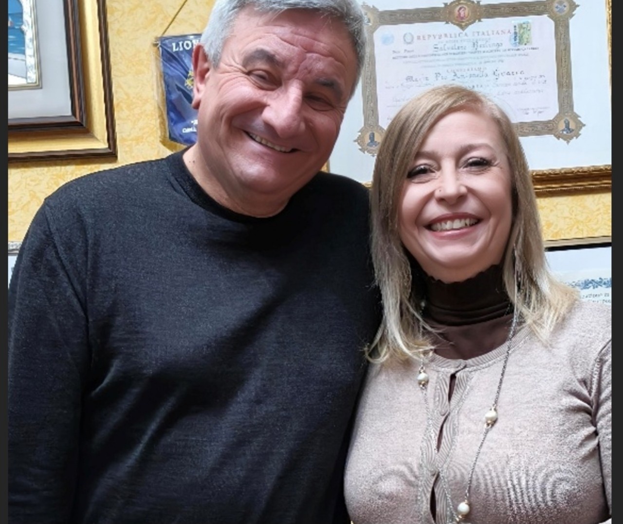 Giuseppe Pinto e Maria Pia Guarna
