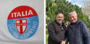 Giuseppe Pinto insieme a Bruno Pansera ex capogruppo UDC alla 1° Circoscrizione Centro Storico