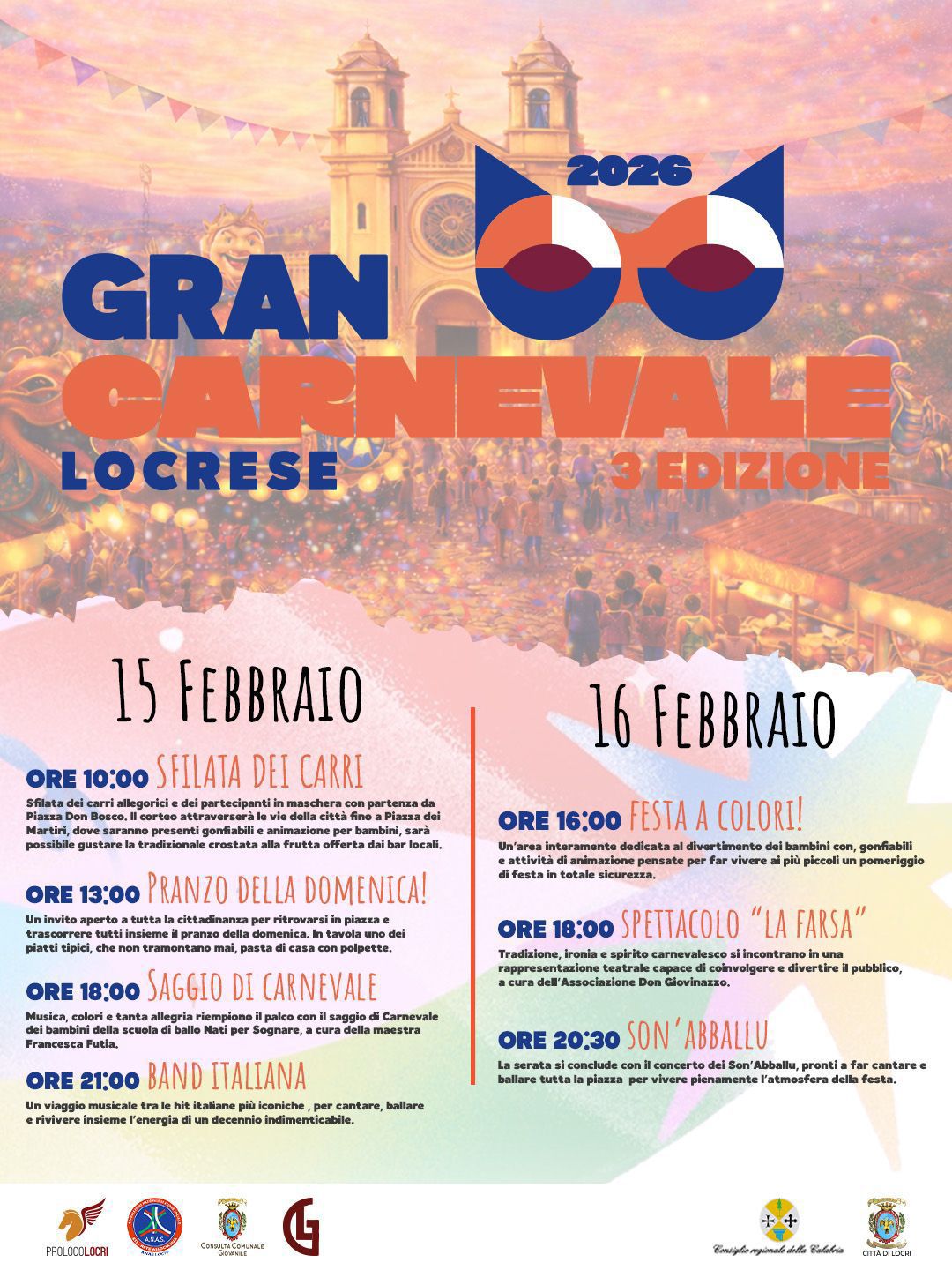 Gran carnevale locrese locandina