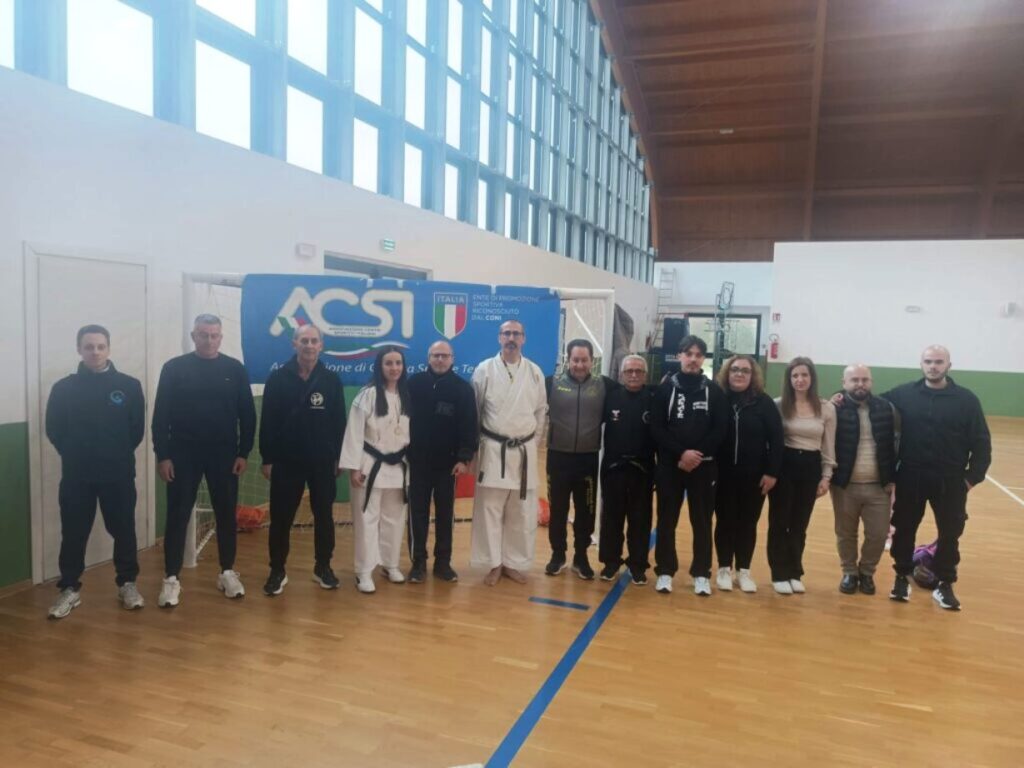 Il team maestri e ufficiali di gara