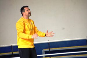 Il tecnico Giuseppe Fiorenza (MESSINA FUTSAL)