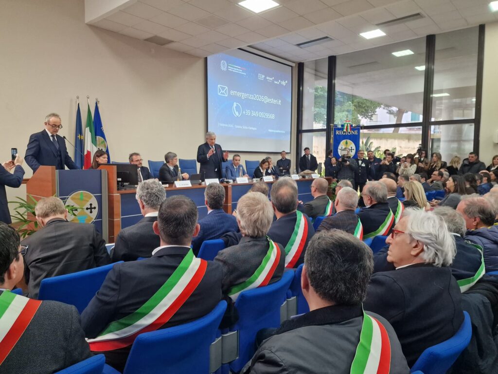 Incontro Tajani Reggio Calabria