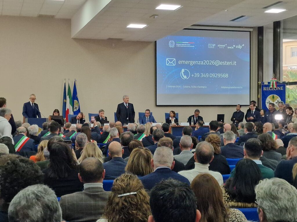 Incontro Tajani Reggio Calabria