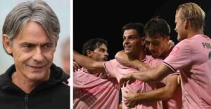 Inzaghi esultanza Palermo
