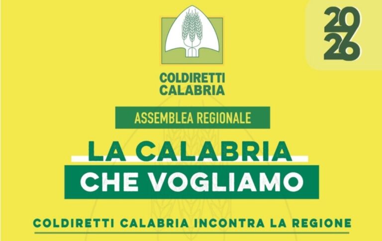 “La Calabria che vogliamo”, Coldiretti incontra la Regione sul futuro dell’agricoltura calabrese