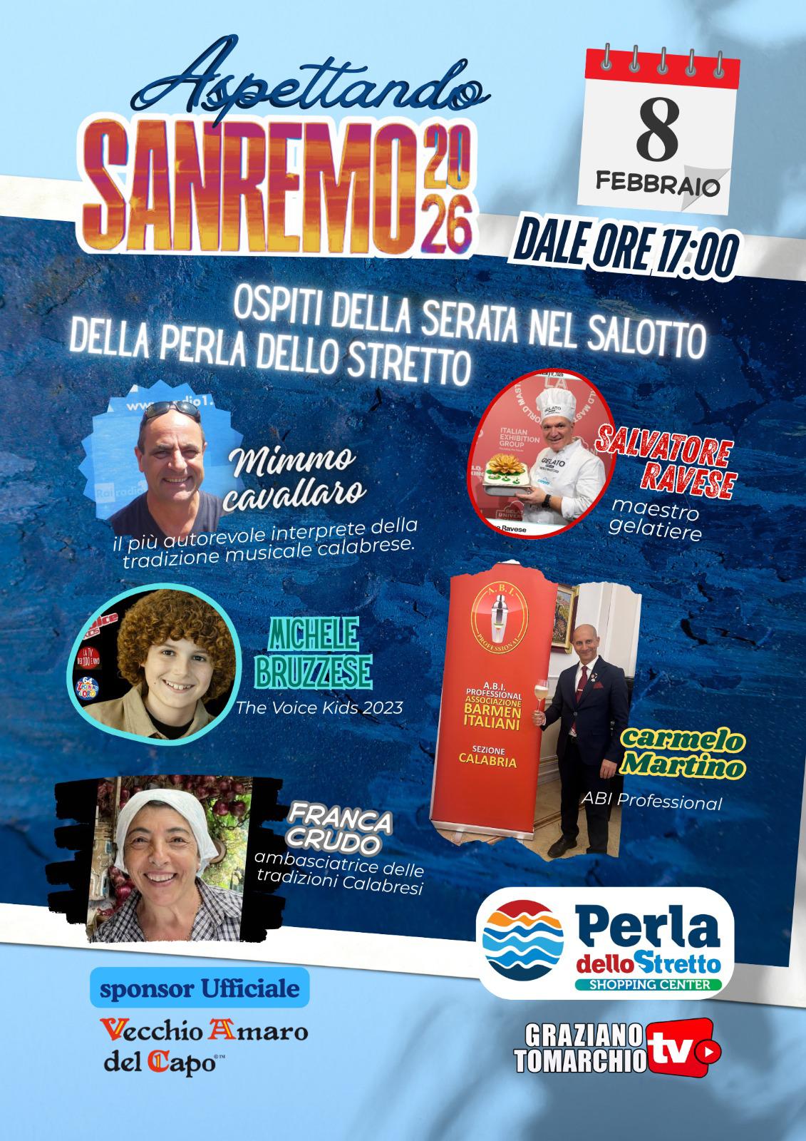 Locandina Aspettando Sanremo 2026