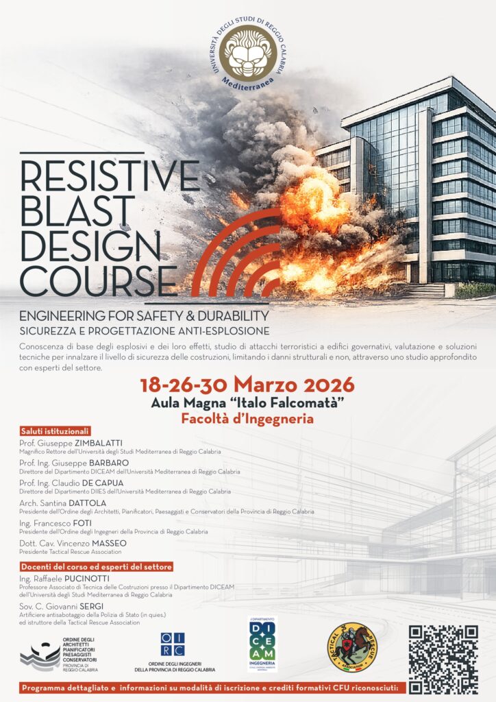Locandina Corso Blast antiterrorismo