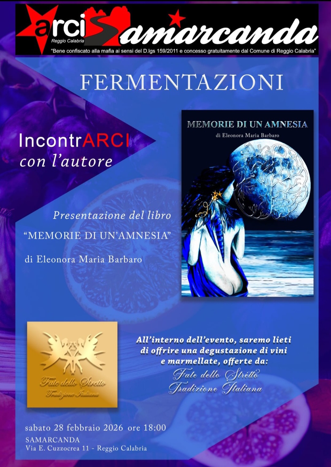 Locandina Memorie di un'amnesia