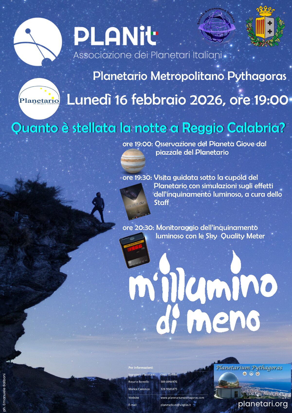 Locandina M'illumino di meno