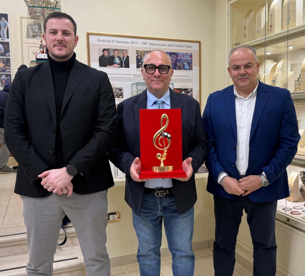 Michele e Antonio Affidato e Enzo Sagrigoli