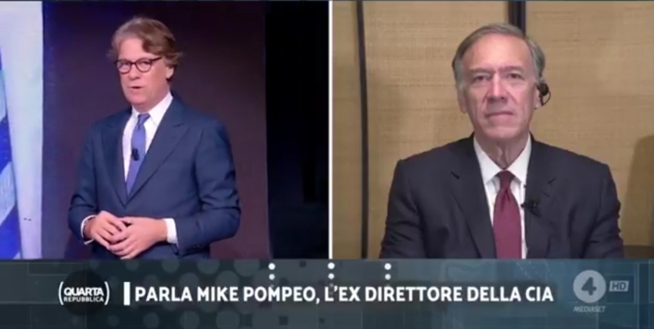 Nicola Porro Mike Pompeo