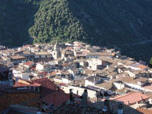 Panorama di longobucco dall'alto